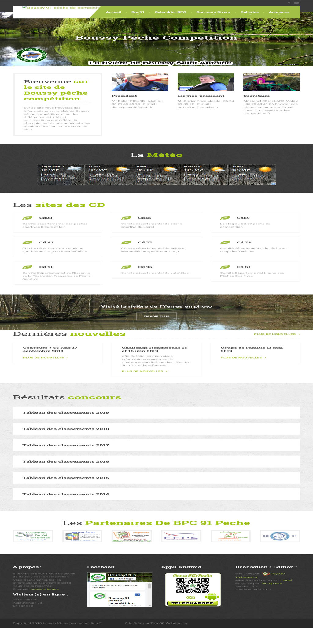 Boussy pêche compétition