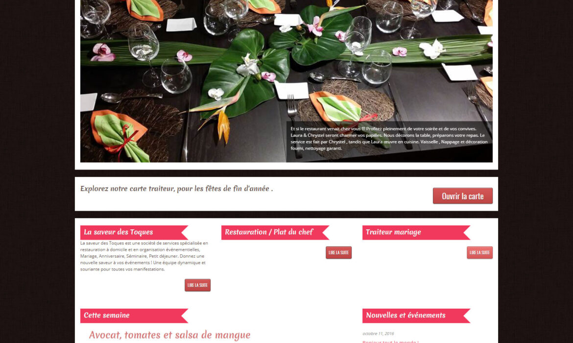 La saveur des toques